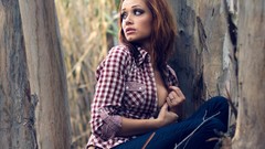 Nature woman brunettes Sierra Love