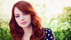 Nature woman Celebrity faces Actress emma stone redheads