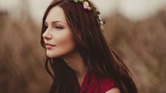 Nature woman faces brunettes Emma Sabjan