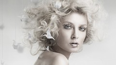 Nature woman faces models