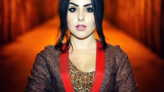 Nature woman faces models black hair Armenia ann