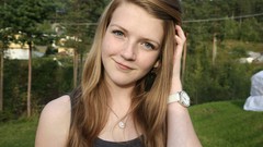 Nature woman faces watches brunettes teen