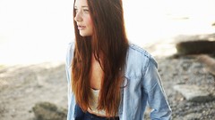 Nature woman Friends blondes smiling brunettes teen