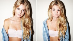 Nature woman Friends blondes smiling teen