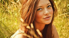 Nature woman outdoors redheads sandra valencia