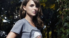 Nature woman Plants Celebrity Natalie Portman Actress brunettes
