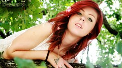 Nature woman redheads