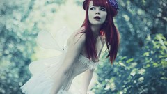 Nature woman redheads