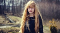 Nature woman redheads