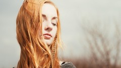 Nature woman redheads