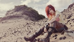 Nature woman redheads cosplay