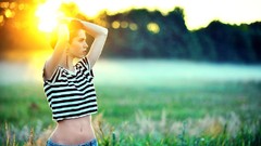 Nature woman sunlight Aleksandra Wydrych The Devils