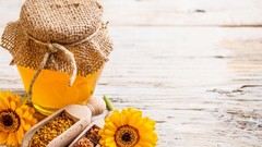 Nature yellow flowers