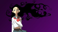 Navel schoolgirls skirts long hair anime girls school uniforms 