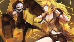 Navel Shorts white hair yang gloves chains blondes scarfs long 