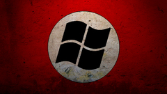 Nazi microsoft windows logos