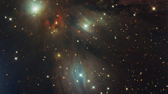 Nebulae outer space Stars