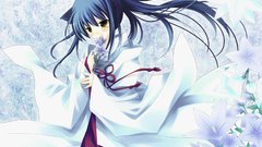 Nekomimi blue hair animal