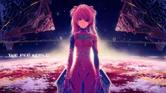 neon genesis evangelion Anime asuka langley soryu Space plugsuit