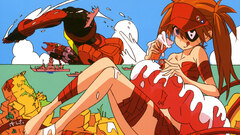 neon genesis evangelion asuka langley soryu EVA Unit 02 parody