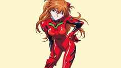 neon genesis evangelion asuka langley soryu Simple Background