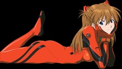 neon genesis evangelion asuka langley soryu Simple Background