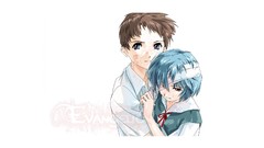 Neon genesis evangelion ayanami rei ikari shinji