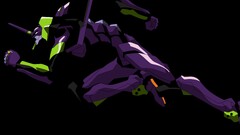 neon genesis evangelion EVA Unit 01 Anime Simple Background