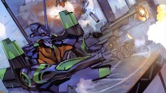 Neon genesis evangelion EVAs