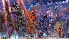 Neon genesis evangelion EVAs