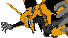 Neon genesis evangelion EVAs