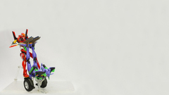 Neon genesis evangelion figurines