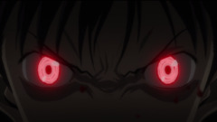 neon genesis evangelion ikari shinji Anime dark glowing eyes