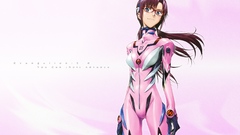 Neon genesis evangelion makinami