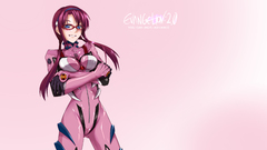 Neon genesis evangelion makinami