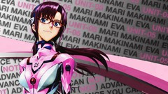 Neon genesis evangelion makinami