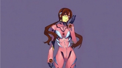 Neon genesis evangelion makinami