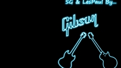 Neon Lamp Gibson guitars