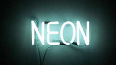 Neon lamp signs