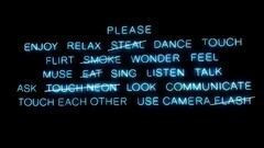 neon Simple Background text Typography digital art