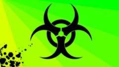 Neonhazmat biohazard chic abstract