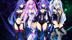 Neptune anime girls hyperdimension neptunia mk2 video games 