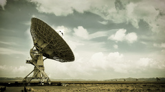 New mexico radar dish