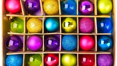 New year Christmas decorations