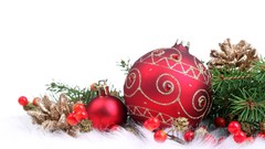 New year Christmas Ribbons ornaments happy new year Christmas 