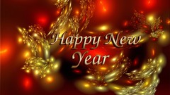 New year Christmas Ribbons ornaments happy new year Christmas 