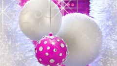 New year Christmas Ribbons ornaments happy new year Christmas 