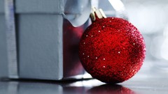 New year Christmas Ribbons ornaments happy new year Christmas 