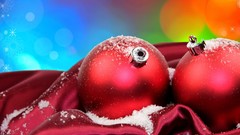 New year Christmas Ribbons ornaments happy new year Christmas 