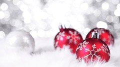 New year Christmas Ribbons ornaments happy new year Christmas 